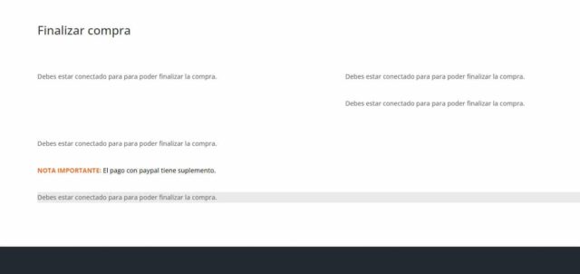 mensaje debes estar conectado