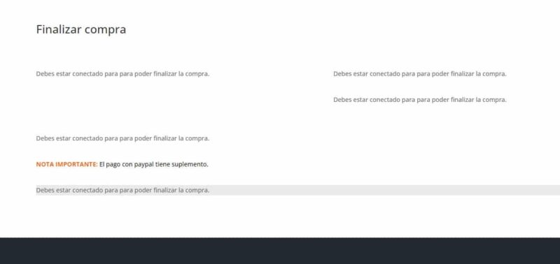 mensaje debes estar conectado