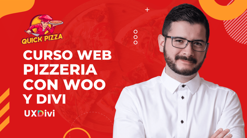 YT Curso crea la web de una pizzería con Woo y Divi