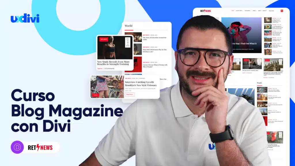 Curso de Blog Magazine con Divi: Sitios de Noticias