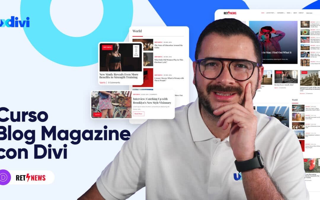 Curso de Blog Magazine con Divi: Sitios de Noticias