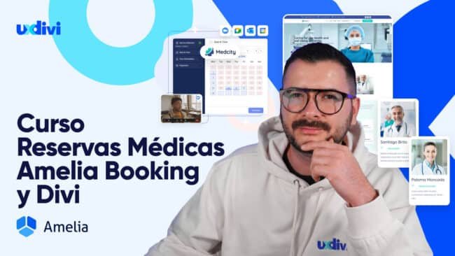 Curso Reservas Médicas Amelia Booking y Divi