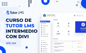 BL Curso de eLearning intermedio de Tutor LMS con Divi