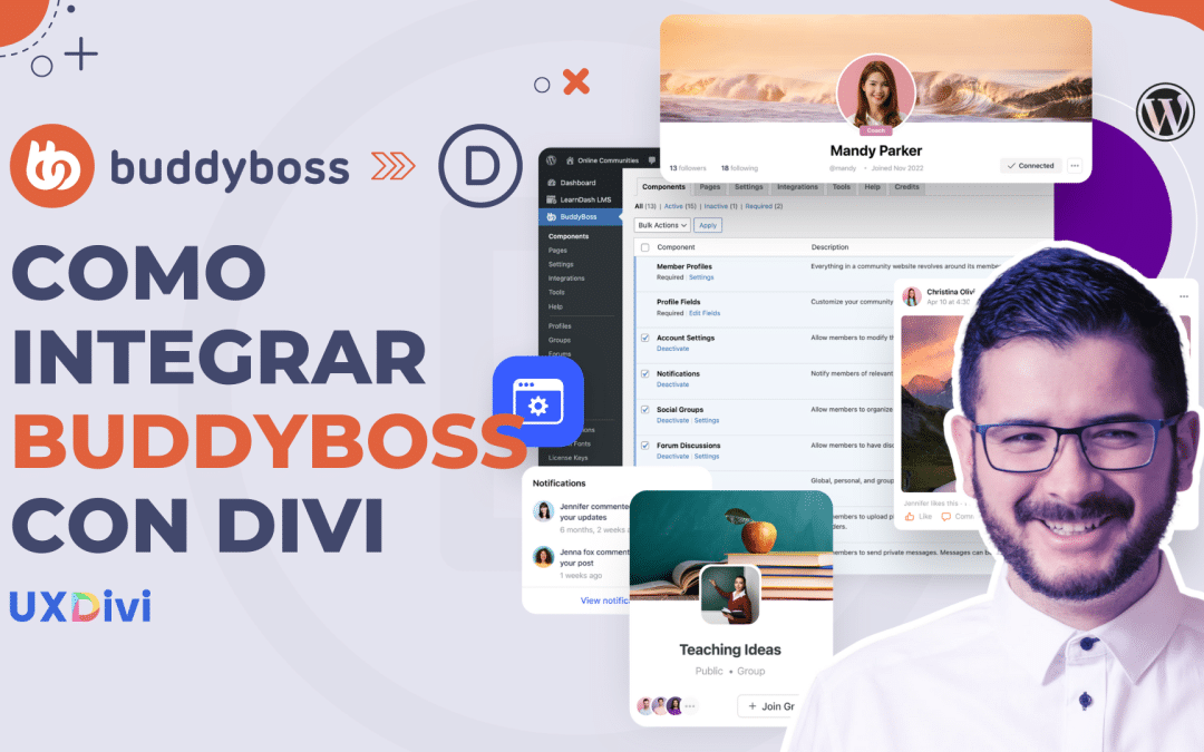 BuddyBoss con Divi: crear intranets y comunidades