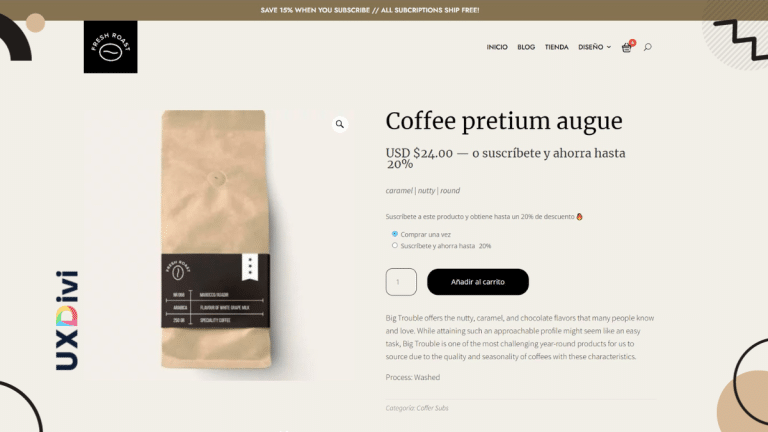 Suscripciones para productos físicos en WooCommerce