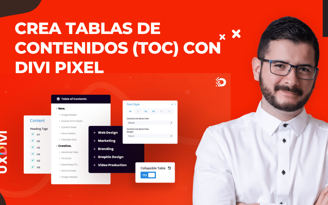 Tabla de contenidos (ToC) en Divi con Divi Pixel