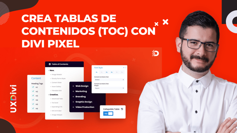 Tabla de contenidos (ToC) en Divi con Divi Pixel