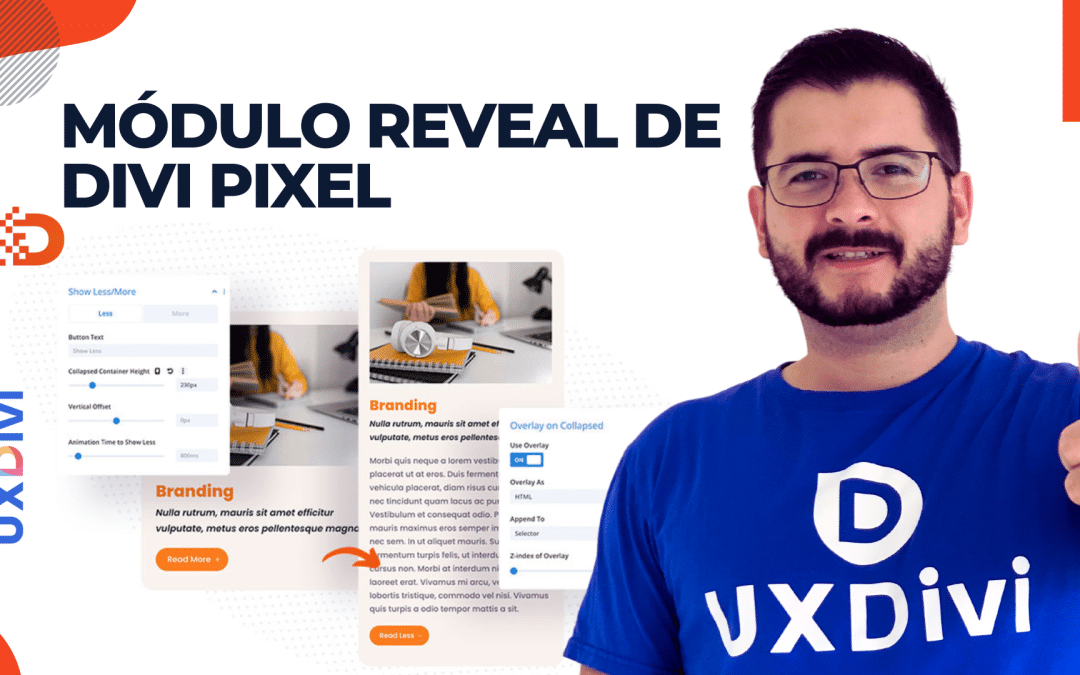 Módulo Reveal (ver más) en Divi con Divi Pixel