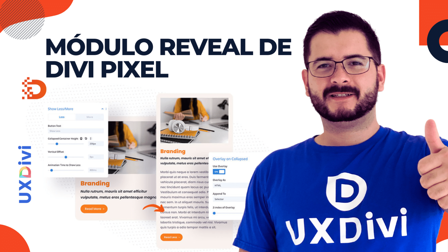Módulo Reveal (ver más) en Divi con Divi Pixel | UXDivi