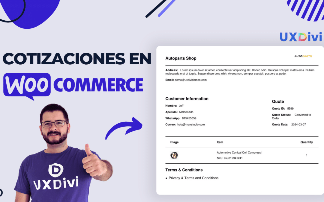 Cotizaciones y presupuestos en WooCommerce con un plugin
