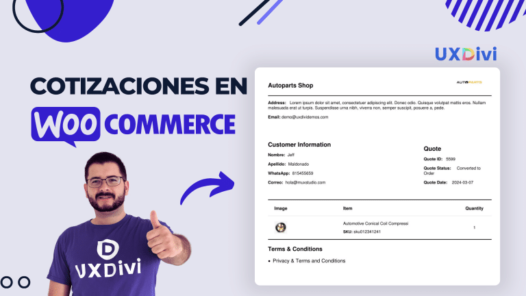 Cotizaciones y presupuestos en WooCommerce con un plugin