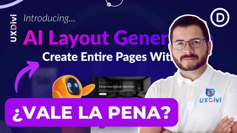 Divi Layouts AI: ¿vale la pena? Review y opinión