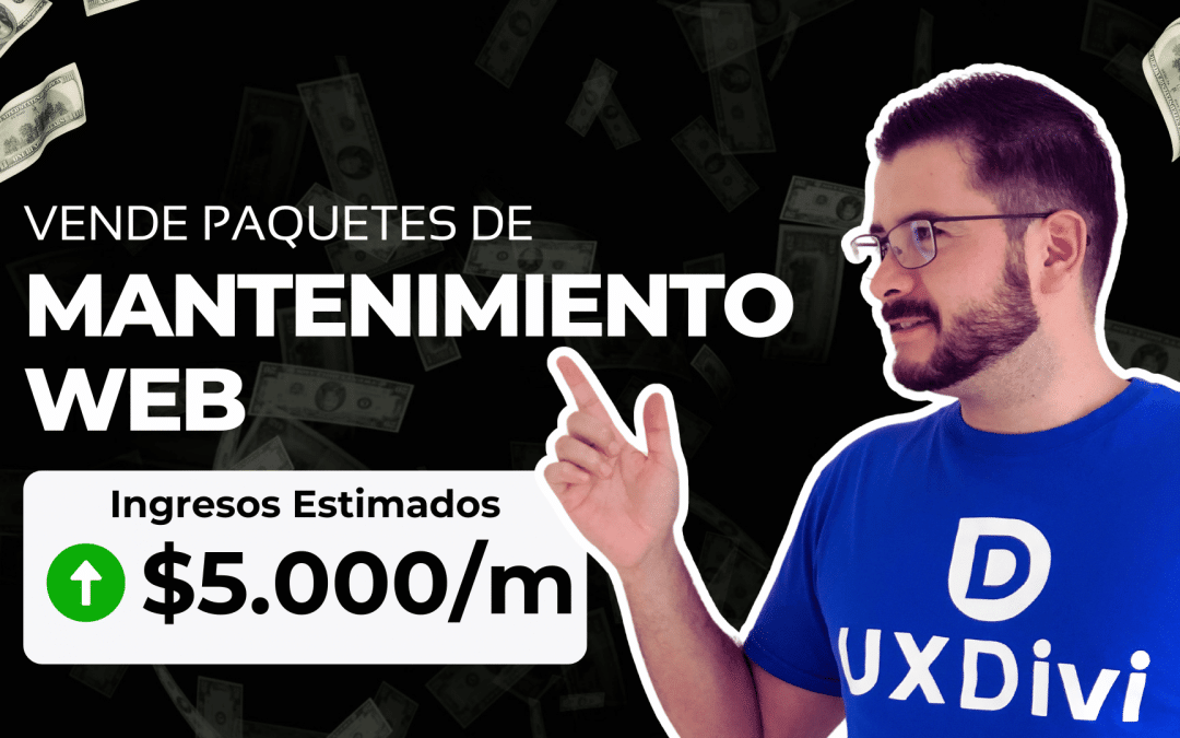 Paquetes de mantenimiento web para clientes: ejemplo real