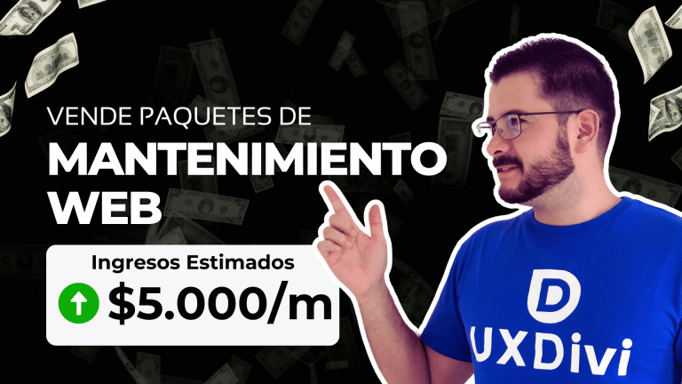 Paquetes de mantenimiento web para clientes: ejemplo real