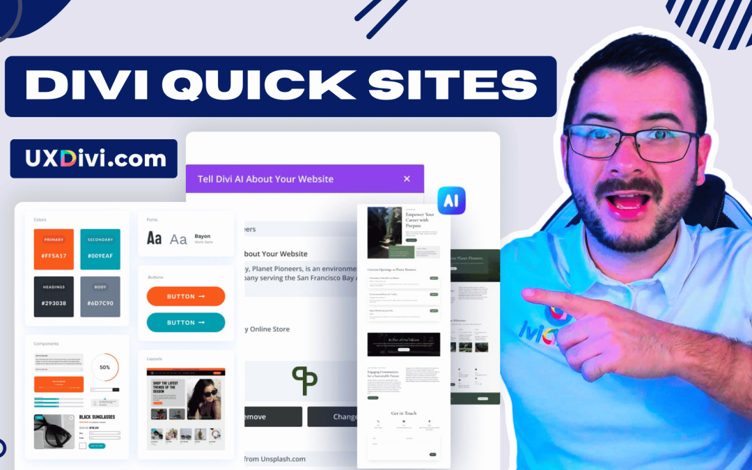 Divi Quick Sites: crear sitios completos en Divi