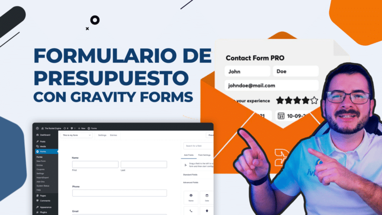 Formulario de presupuesto en Divi con Gravity Forms