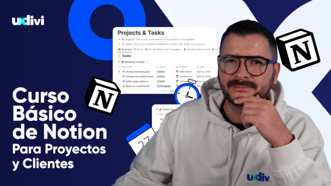 Curso de Notion básico: gestiona proyectos y clientes con Notion