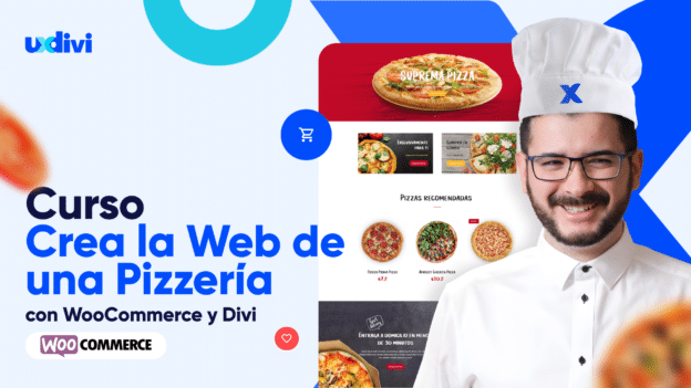 Curso Web Pizzería Woocommerce uxdivi