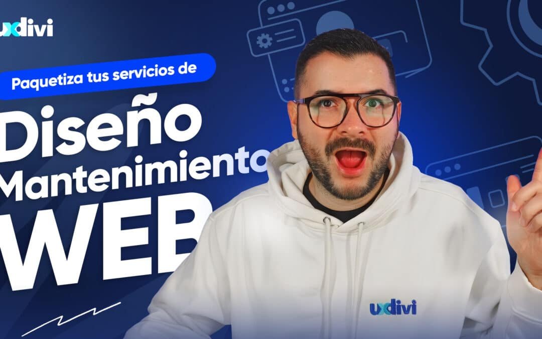 Paquetizar servicios de diseño y mantenimiento web