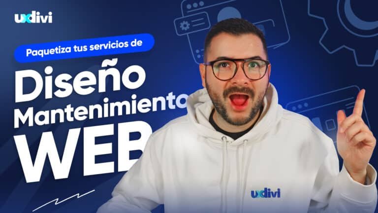 Paquetizar servicios de diseño y mantenimiento web