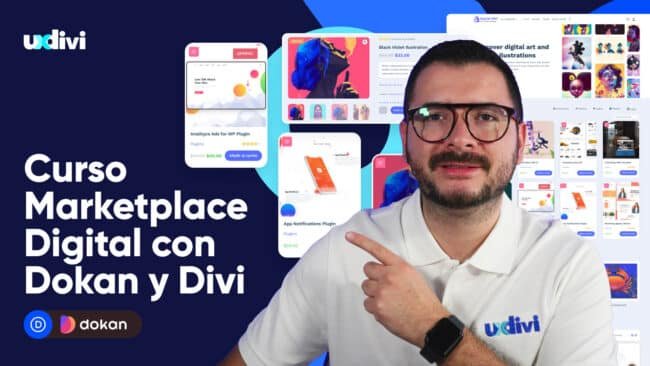 Curso Marketplace Digital con Dokan y Divi