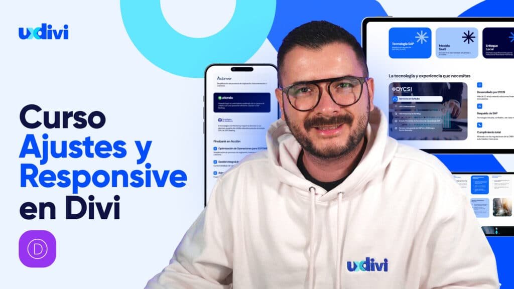 Curso de ajustes en móvil y responsive Divi