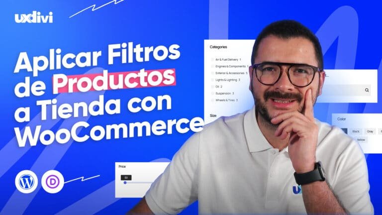Filtros de productos en WooCommerce con Divi: guía