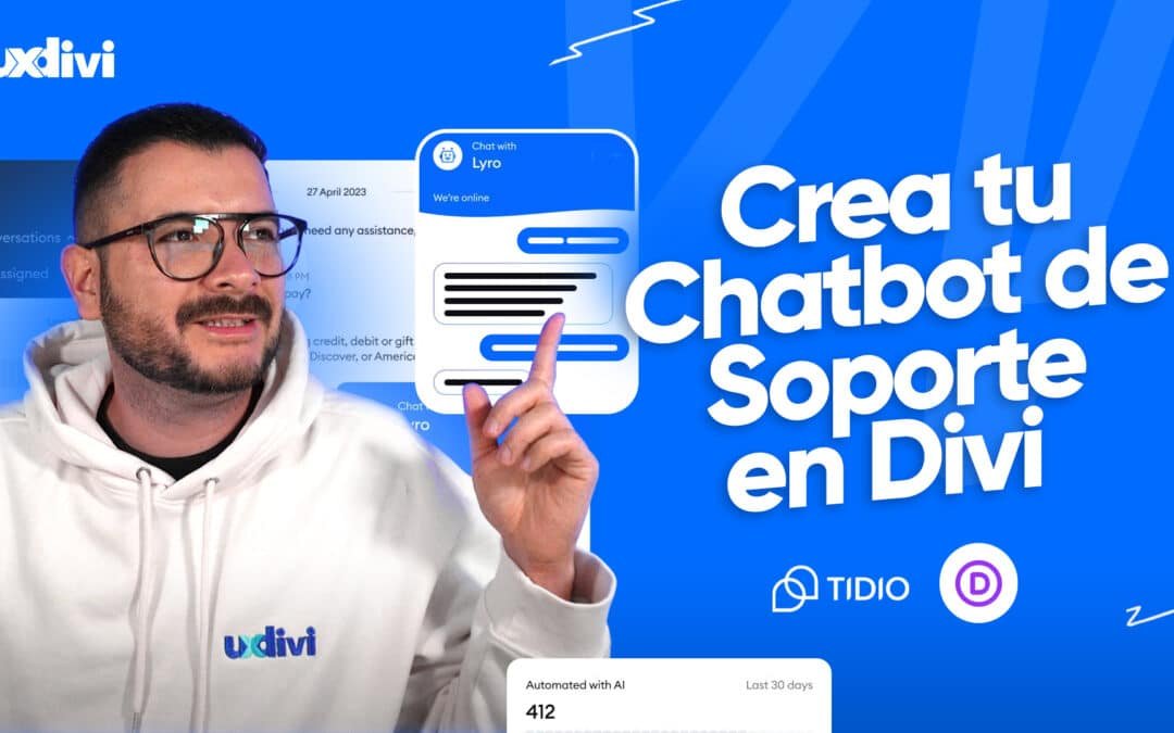 Cómo crear un chatbot de soporte automático en Divi
