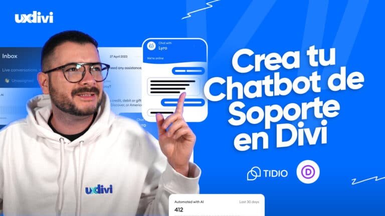 Cómo crear un chatbot de soporte automático en Divi