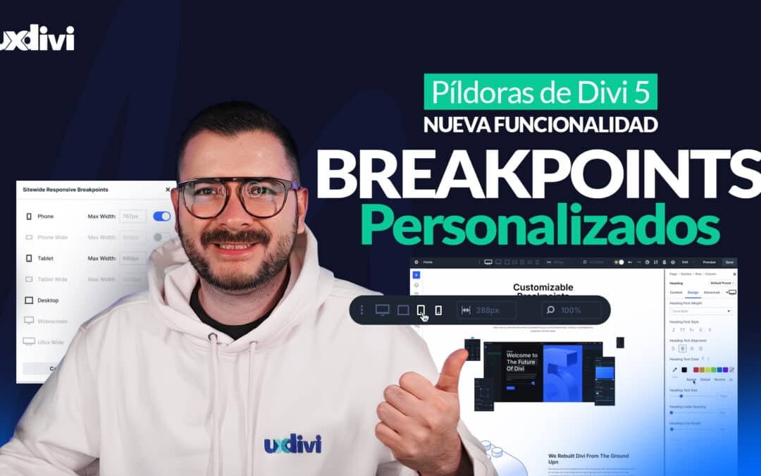 Custom Breakpoints en Divi 5: puntos de quiebre personalizados