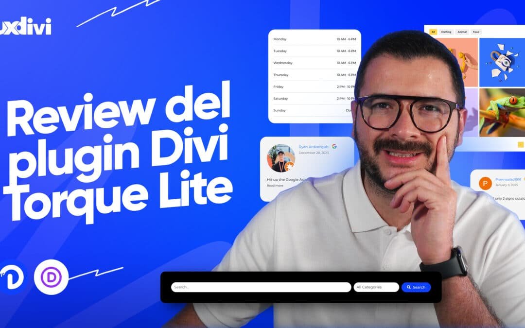 Divi Torque Lite: review del plugin de módulos ligeros