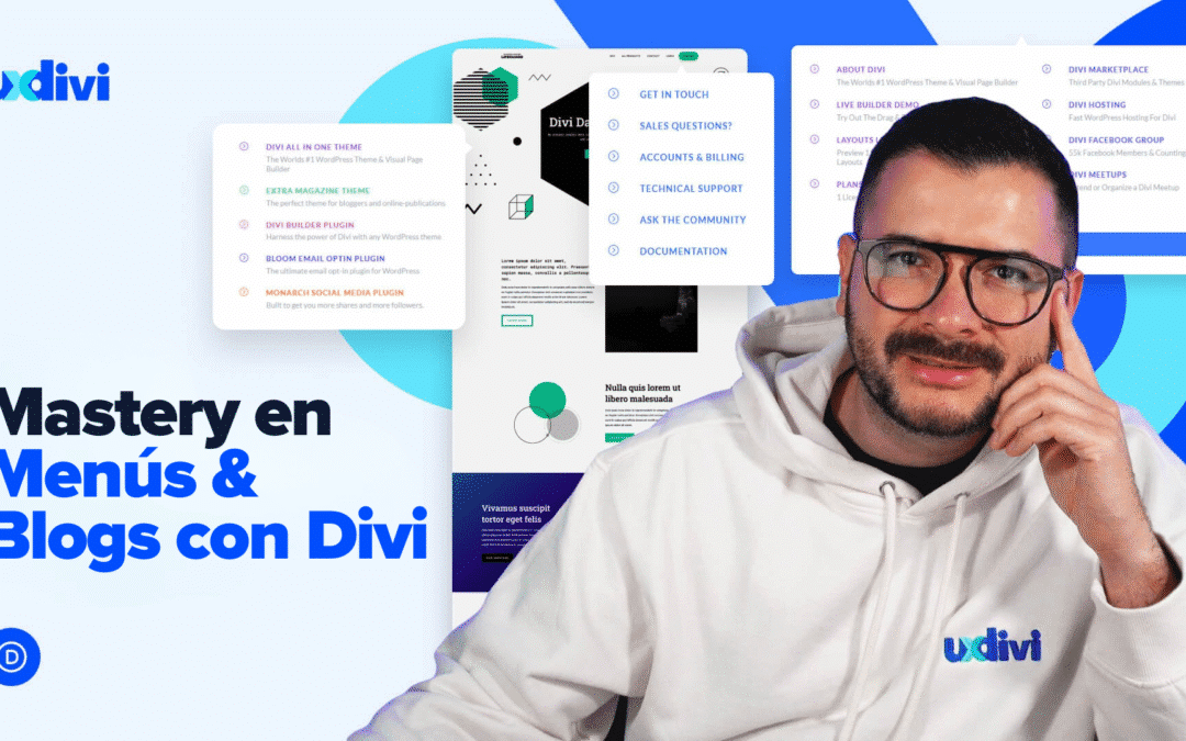 Curso de Menús y Blogs Personalizados en Divi