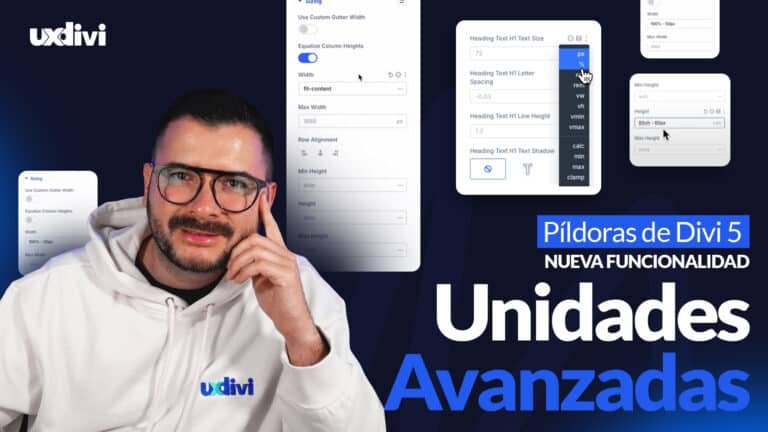Unidades CSS avanzadas en Divi 5 (ch, lh, vi, vb)