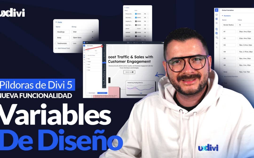 Variables globales en Divi 5: diseño rápido y uniforme