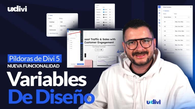 Variables globales en Divi 5: diseño rápido y uniforme