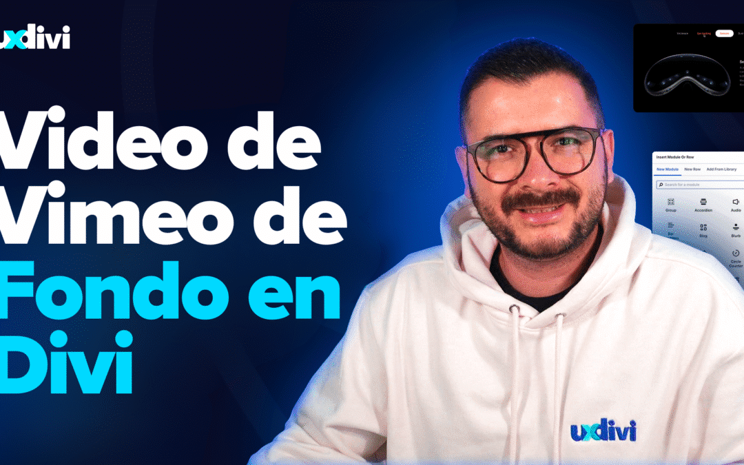 Video de Vimeo como fondo en Divi: cómo usarlo