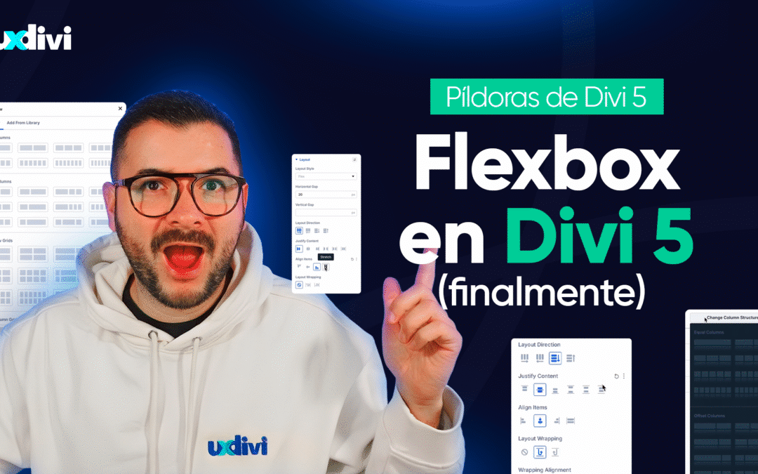 Flexbox en Divi 5: finalmente disponible