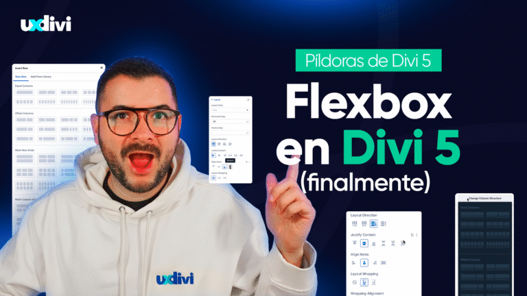 Flexbox en Divi 5: finalmente disponible