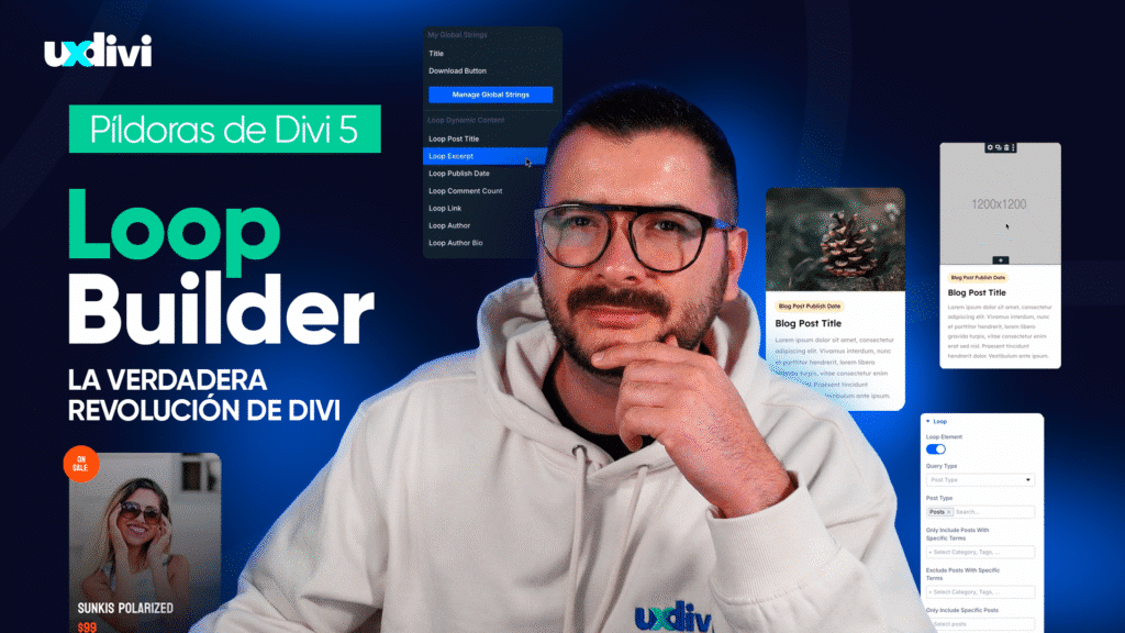 Píldoras de Divi 5: Loop Builder la verdadera revolución de Divi