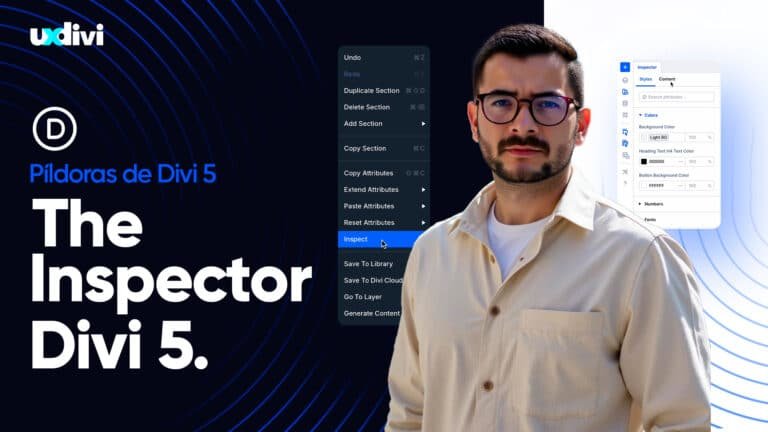 Inspector en Divi 5: qué es y cómo usarlo