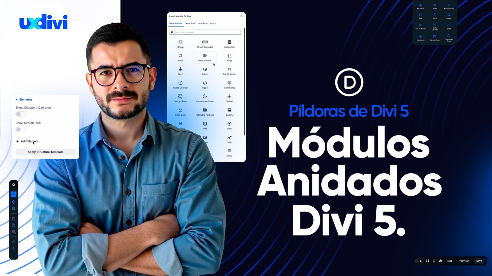 Píldoras de Divi 5: Módulos Anidados en Divi 5