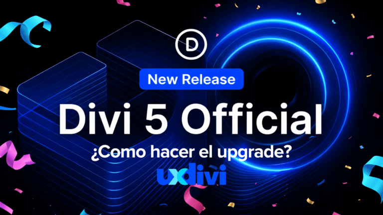 Divi 5 lanzamiento oficial: cómo actualizar desde Divi 4