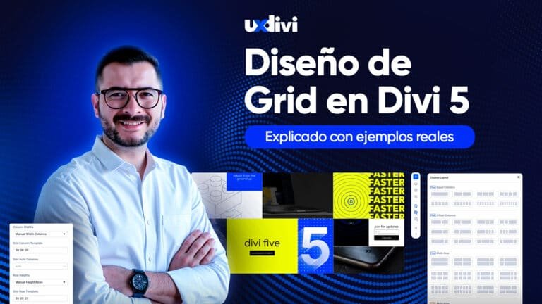 Grid en Divi 5: cómo usarlo con ejemplos reales