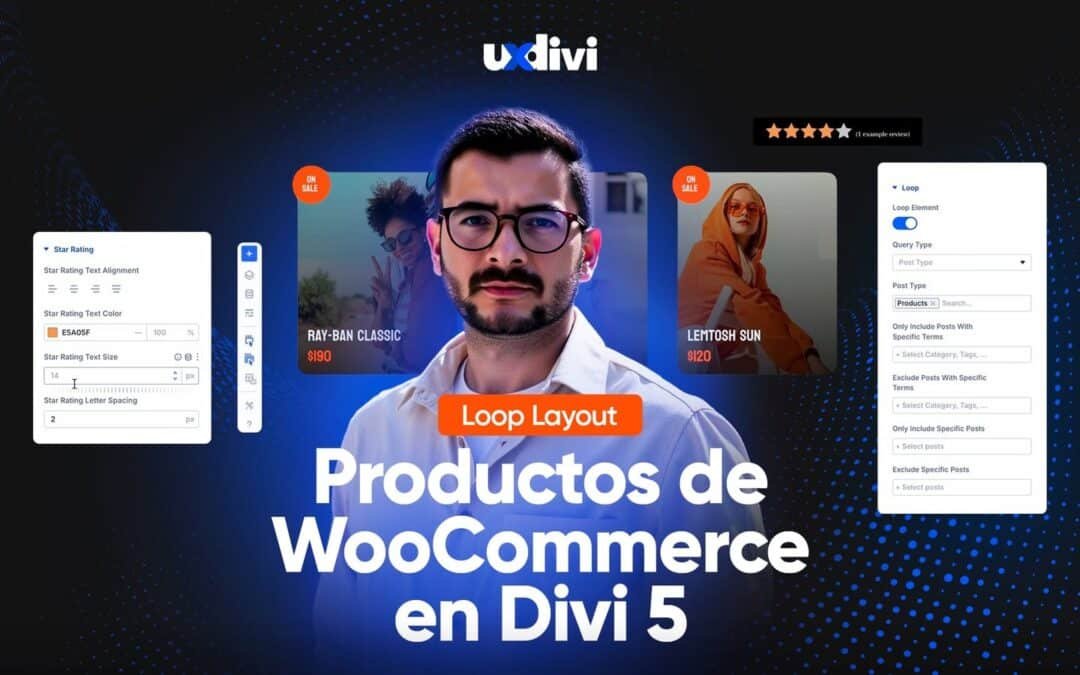 Carrusel Loop de productos en Divi 5: tutorial paso a paso
