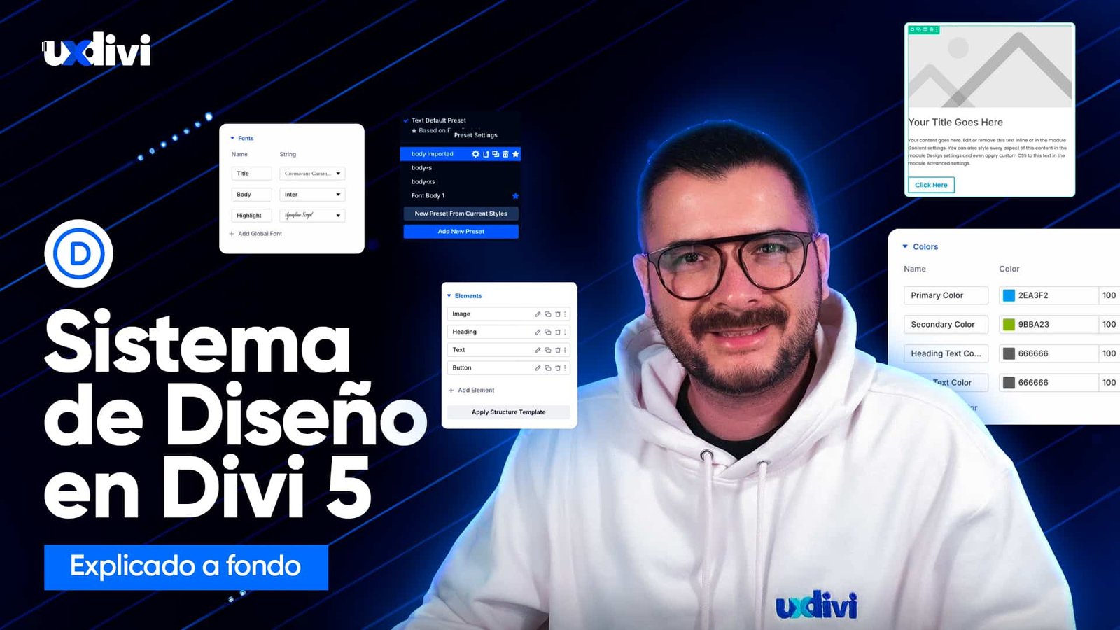Sistema de Diseño en Divi 5 explicado a fondo