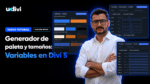 Generador de paleta de colores y tamaños en Variables en Divi 5 (Nativo)