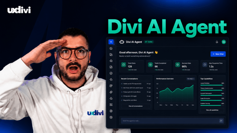 El agente de IA de Divi cambia todo — mis impresiones honestas