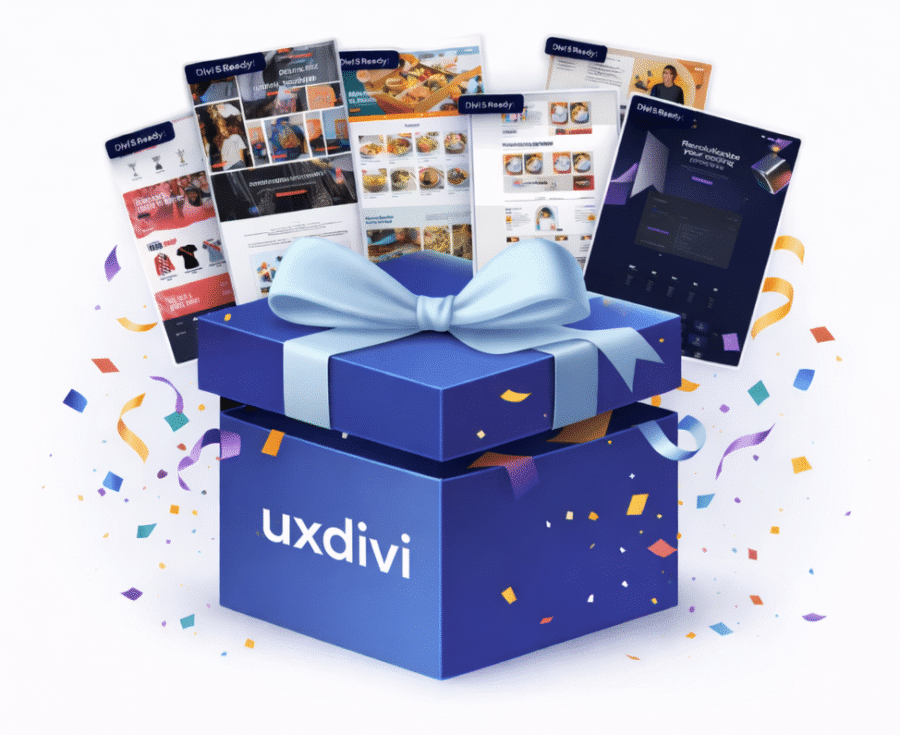 Regalo 6to año Uxdivi - 6 plantillas para Divi 5